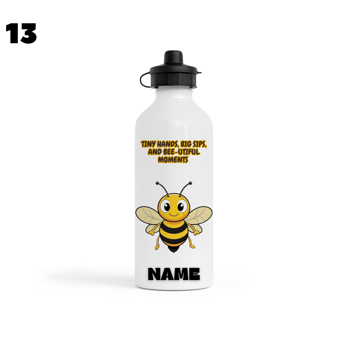 Kids Water Bottle – Custom Children’s Drink Bottle with Cute Designs – School, Nursery & Sports Bottle for Boys & Girls