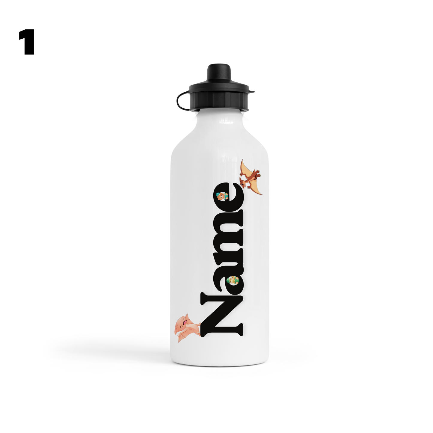 Kids Water Bottle – Custom Children’s Drink Bottle with Cute Designs – School, Nursery & Sports Bottle for Boys & Girls