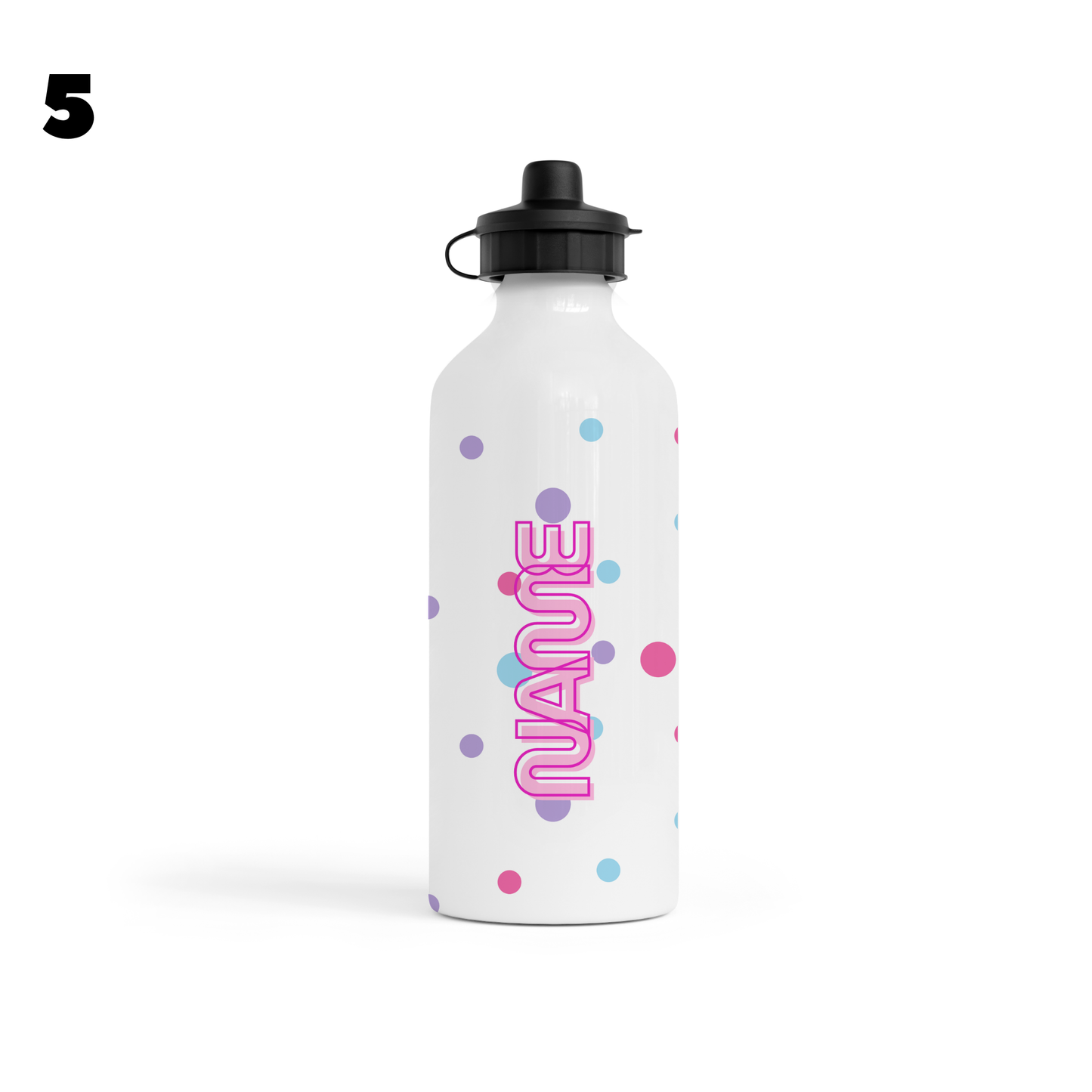 Kids Water Bottle – Custom Children’s Drink Bottle with Cute Designs – School, Nursery & Sports Bottle for Boys & Girls