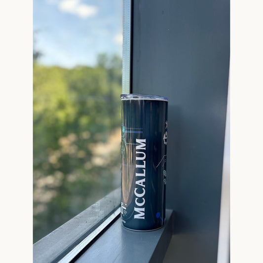 Custom Themed Tumbler – Personalised Drinkware with Name, Quotes, Images | Unique Gifts for Music Fans, Graduates, Birthdays & More