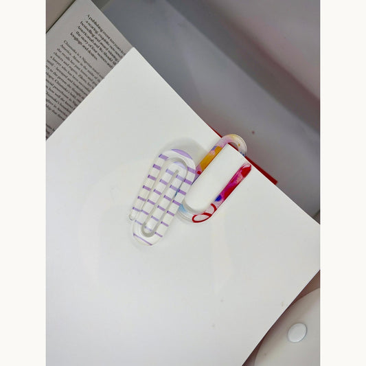 Acrylic Paper Clips/Bookmarks