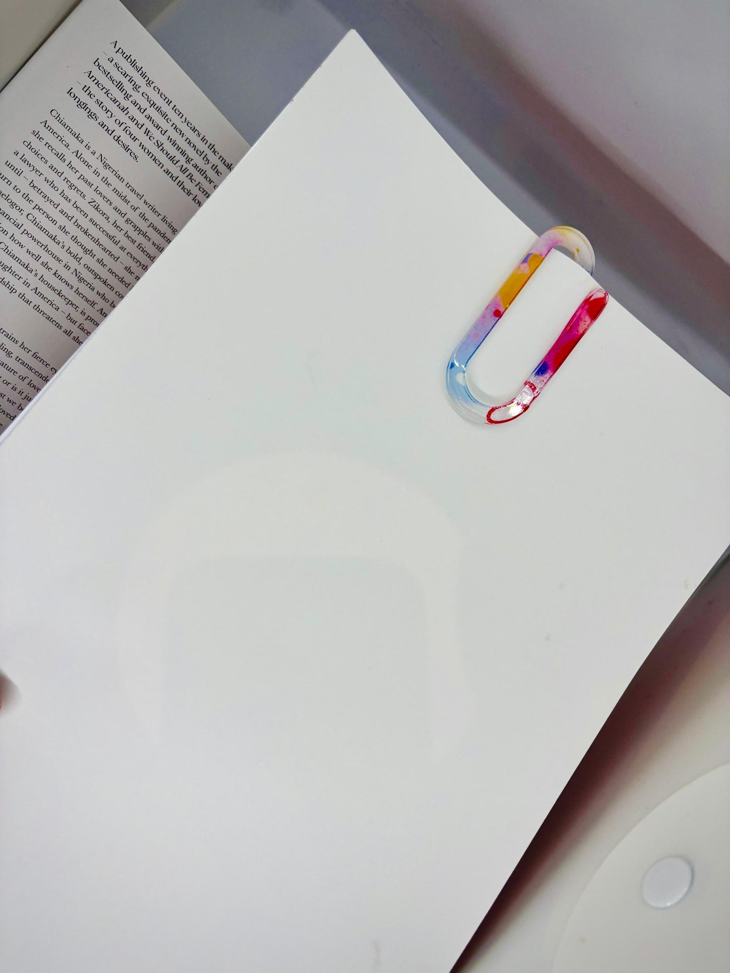 Acrylic Paper Clips/Bookmarks